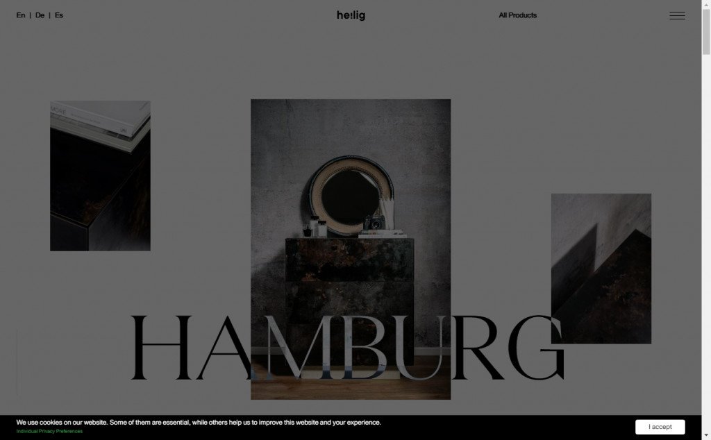 Gorgeous Black Web Designs for Inspiration 2