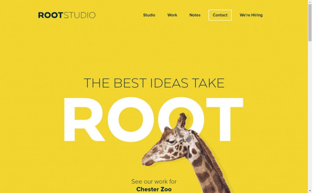 Gold Web Page Design Inspirations 8