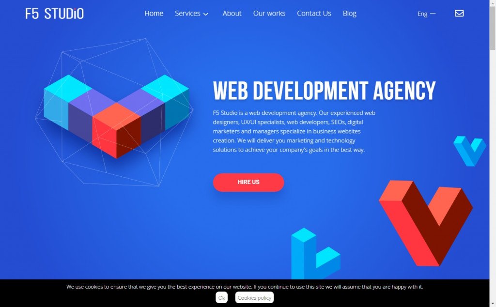 Wonderful Blue and Pink Web Designs for Inspiration 11