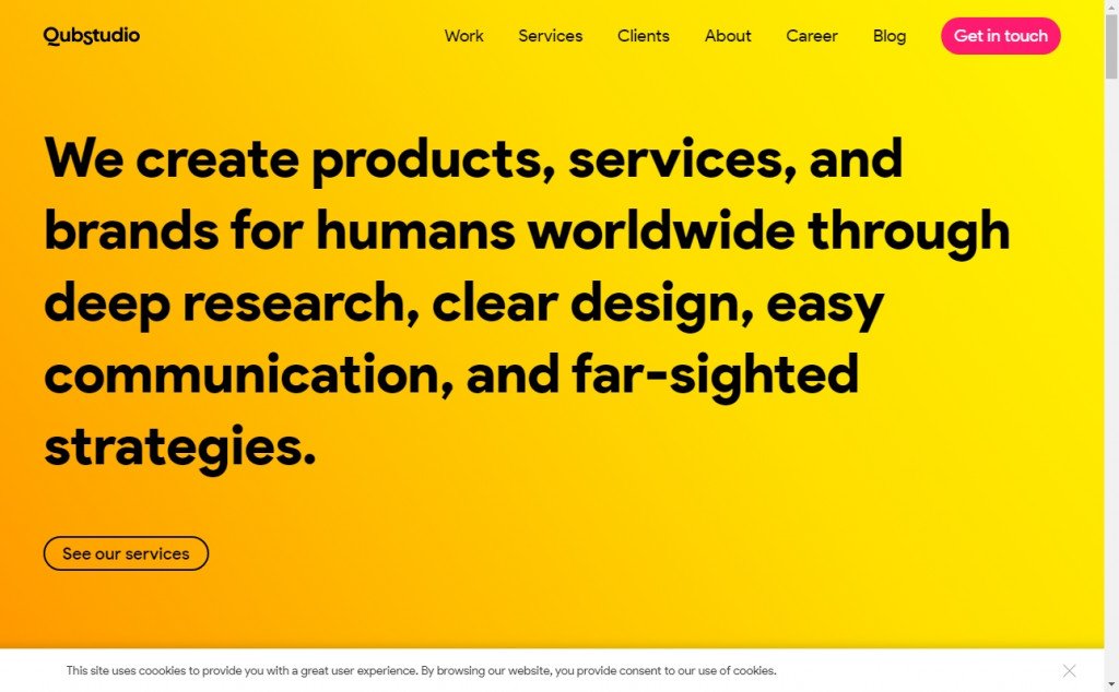 Gold Web Page Design Inspirations 10