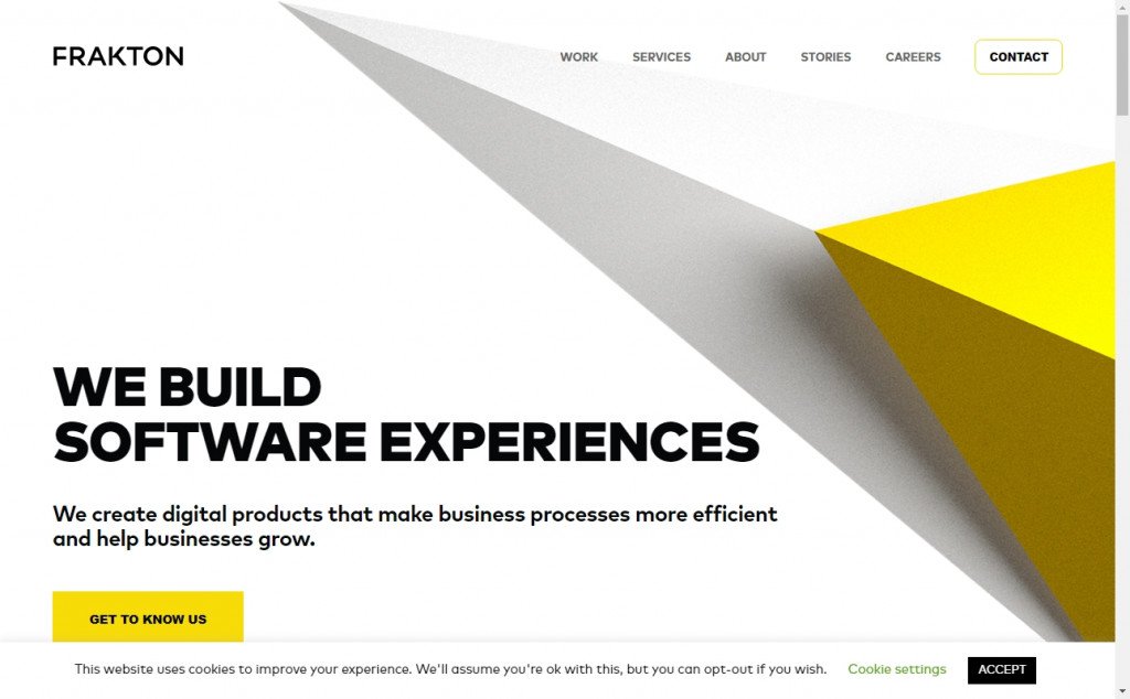 Gold Web Page Design Inspirations 3