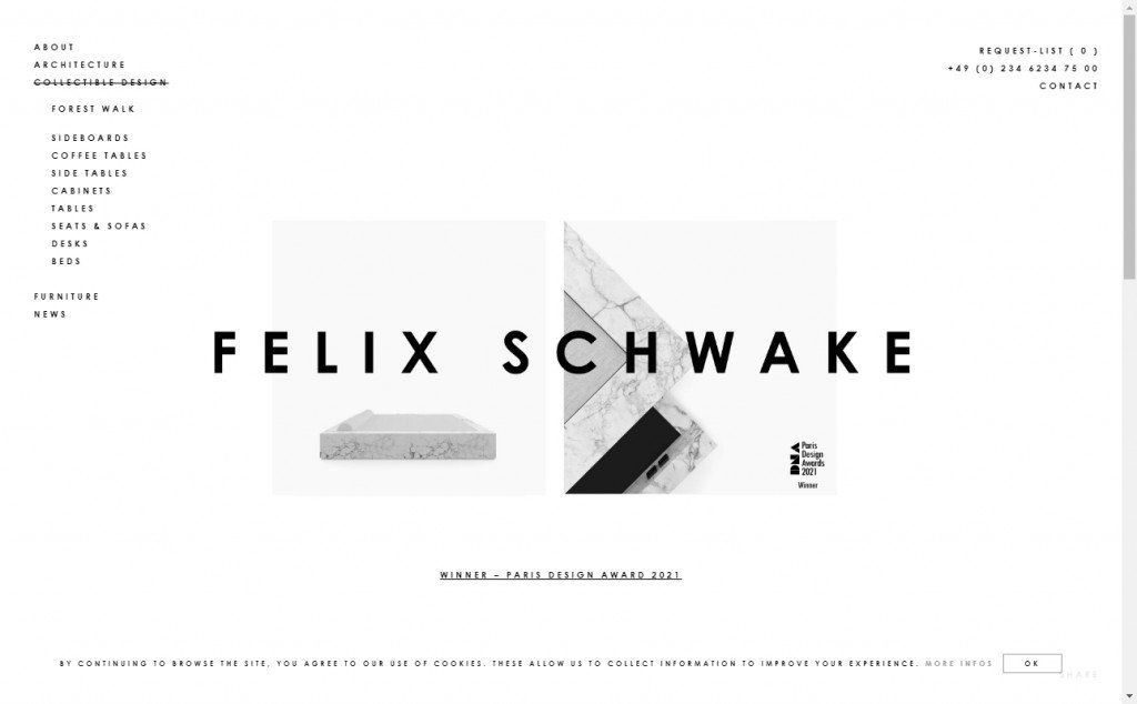 Beautifully Designed Light Websites 16