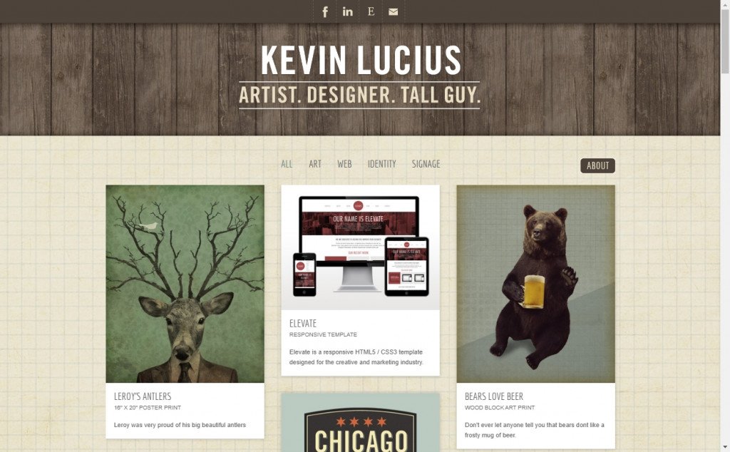 Chocolate Website Designs with Great Color Strategies 8