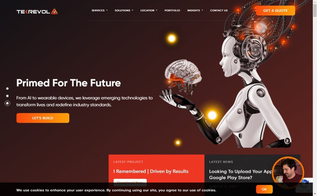 15 Beautifully Designed Black and Orange Websites 7