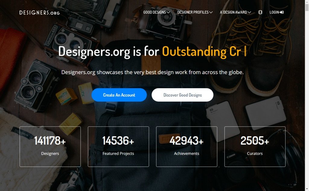 15 Beautifully Designed Black and Orange Websites 9