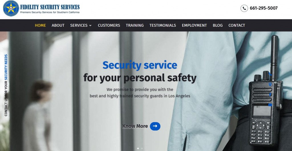 Examples of Inspirational Security Websites 12