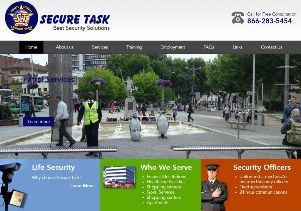 Examples of Inspirational Security Websites 13