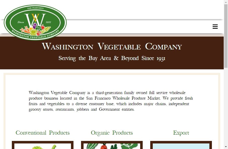 Examples of Vegetable Websites With Fantastic Designs 2