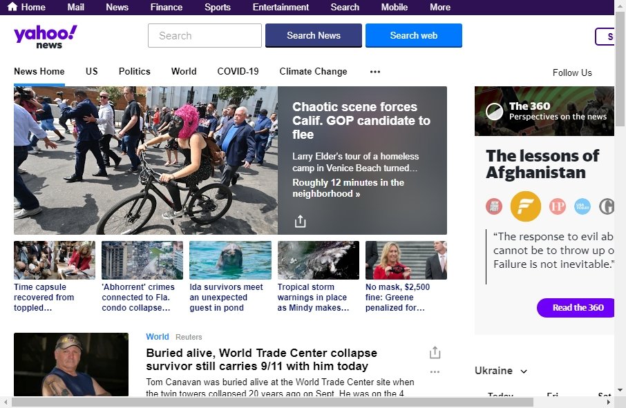 News Website Design 12