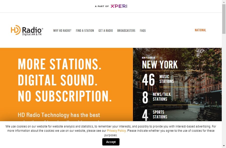 9 Examples of Inspirational Radio Websites 8