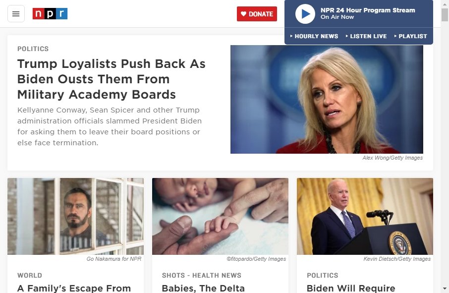 News Website Design 13