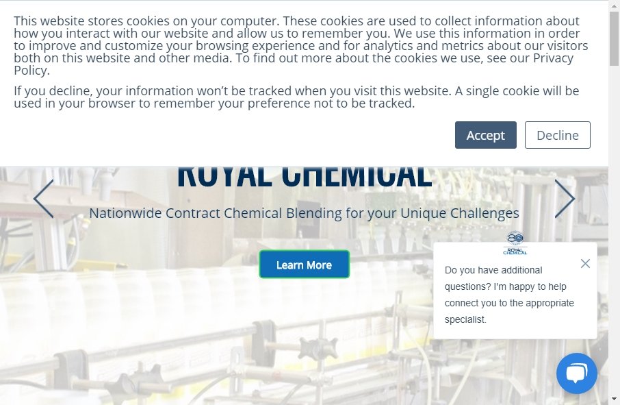 20 Examples of Chemical Websites With Fantastic Designs 19