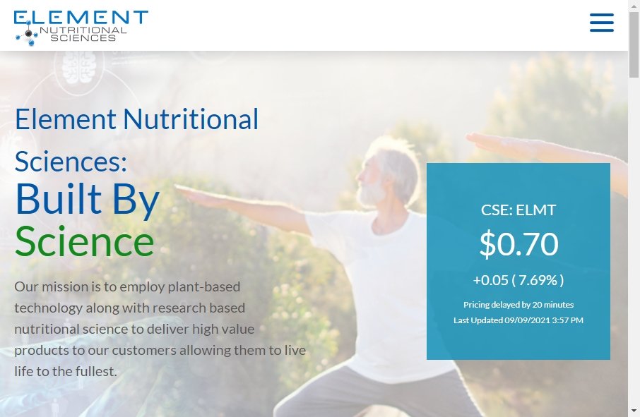 11 Great Nutritional Website Examples 4