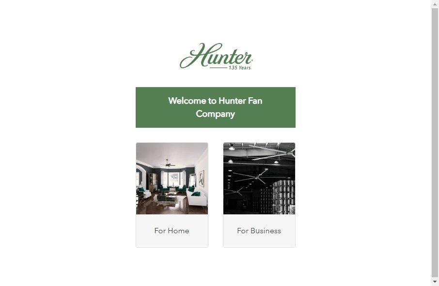 Hunter Websites Examples 4