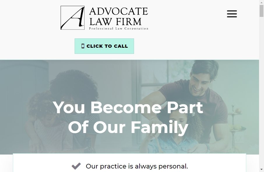 Advocate Websites Examples 3