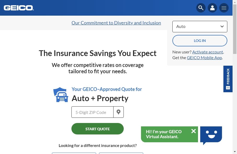 Insurance Websites Examples 5