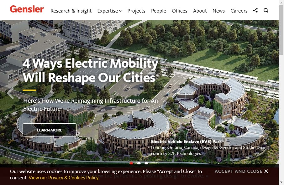 14 Examples of Architectural Websites With Fantastic Designs 7