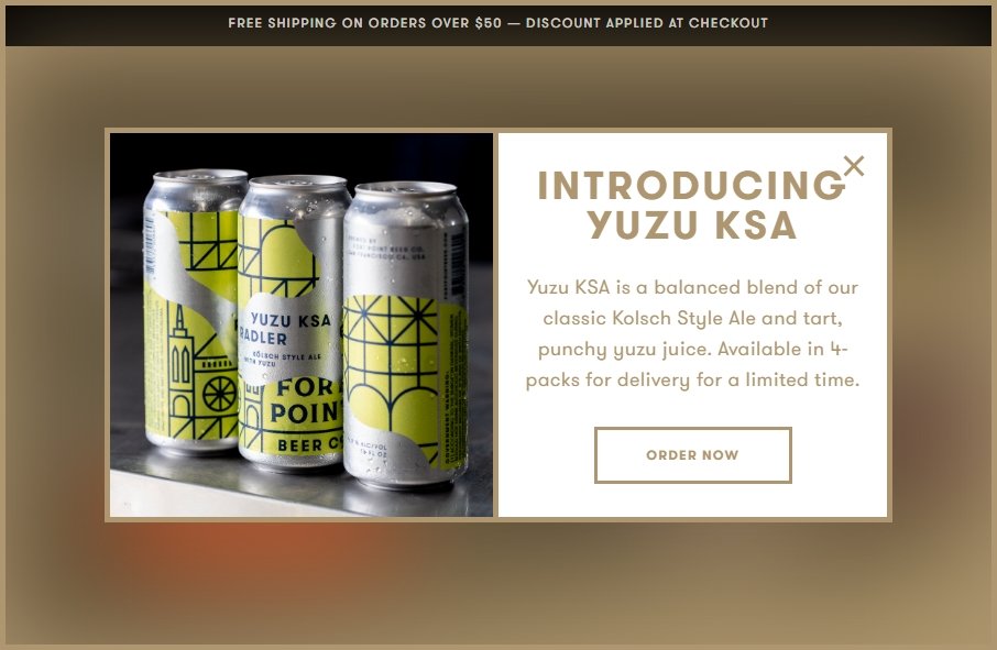 15 Beer Websites Examples to Inspire Your Site 6