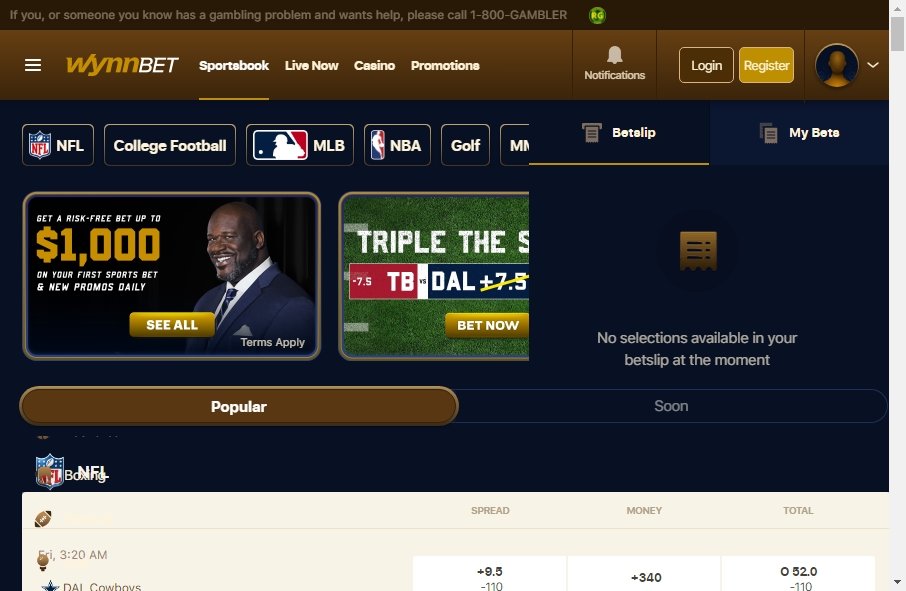 10 Examples of Inspirational Gambling Websites 8