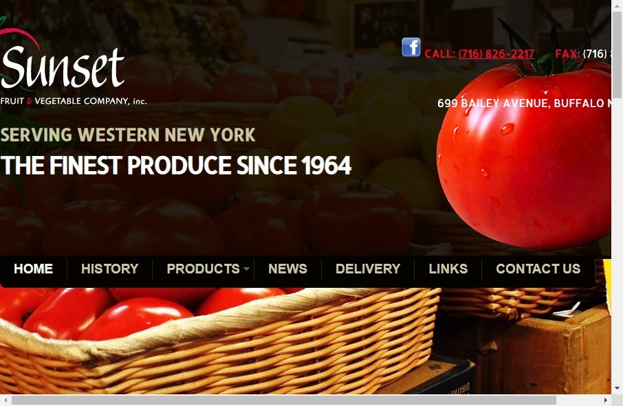 Examples of Vegetable Websites With Fantastic Designs 7