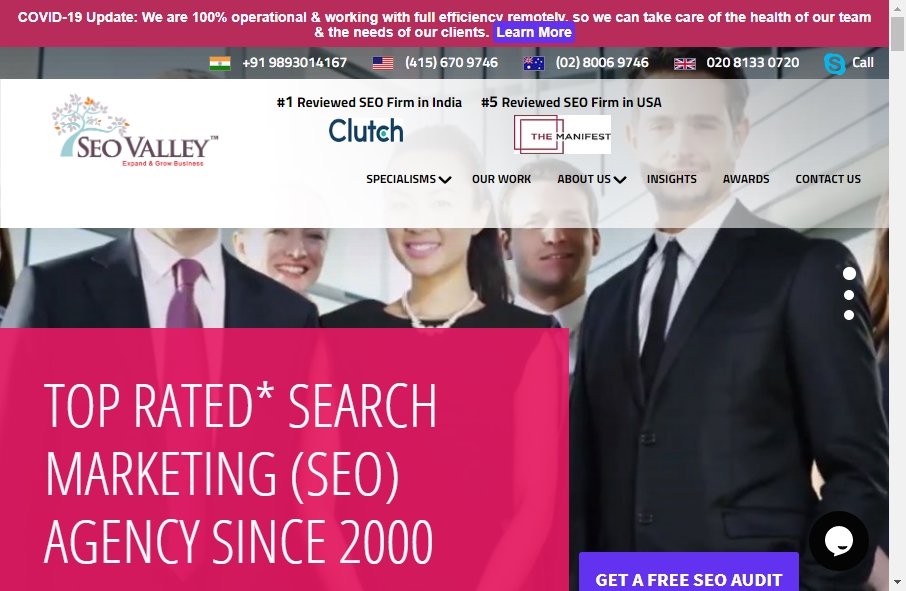 13 Amazing SEO Websites Design Examples in 2023 8