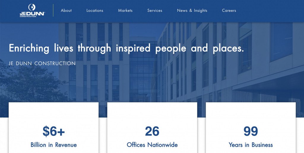 27 Construction Website Examples With Fantastic Designs 5