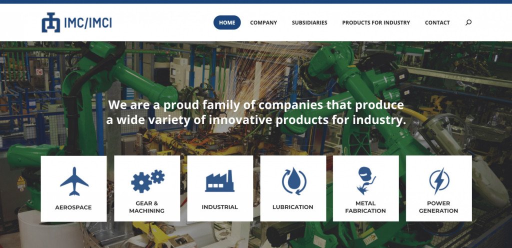 Best Manufacturing Website Design Examples | Fireart 2