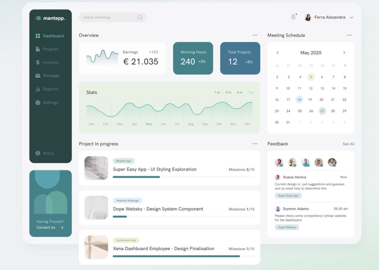 Freelancer Dashboard App