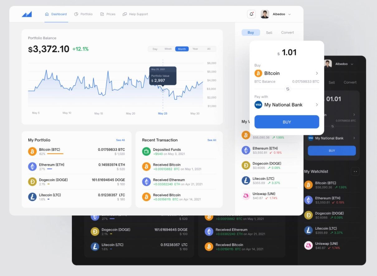 crypto UI