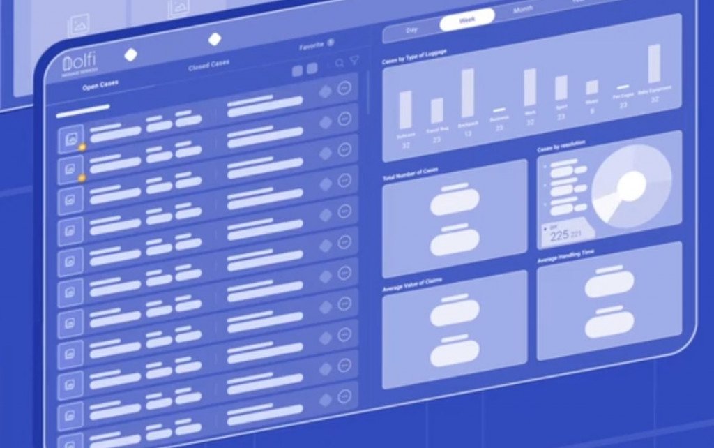  Dolfi wireframe illustration