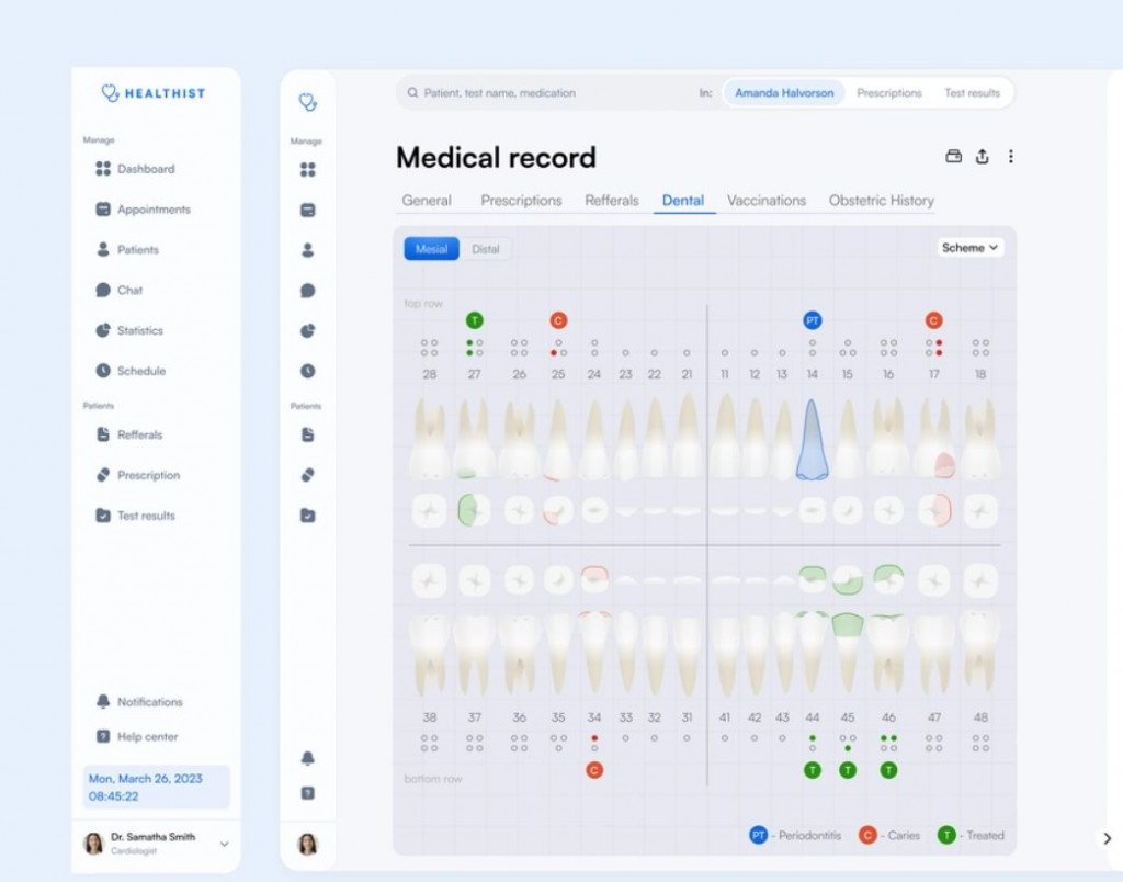 Healthist - Hospital Managing App