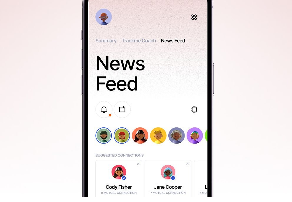 Trackme - News Feed