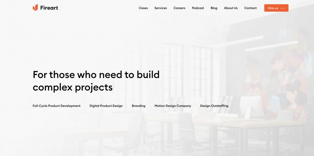 Top web development companies in the US - Fireart.studio