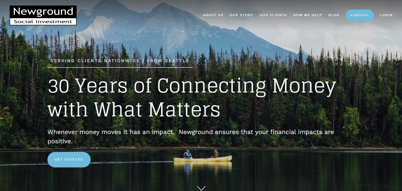 Beautifully designed advisory website examples 11